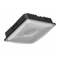 5 years warranty aluminum housing led canopy light 80w led high bay retrofit recessed explosion-proof gas station light